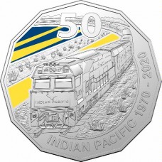 2020 50c Indian Pacific