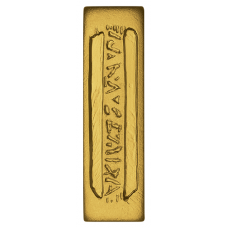 Star Trek 1oz Silver gold plated Latinum Slip