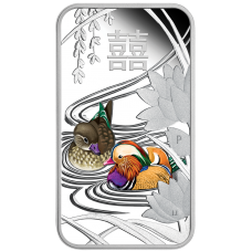 2018 $1 Chinese Wedding Silver Proof