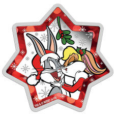2018 $1 Looney Tunes Christmas Silver Proof