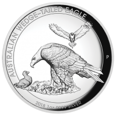 2018 $1 Wedgetail Eagle High Relief