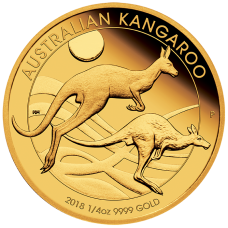 2018 $25 Kangaroo Gold Proof