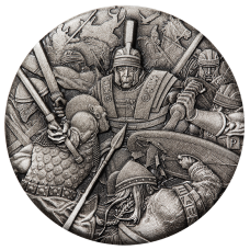 2018 $2 Warfare - Roman Legion Antique Silver Coin