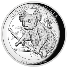 2018 $8 Koala Silver High Relief Proof