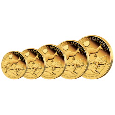 2018 Kangaroo 5 Coin Gold Proof Set