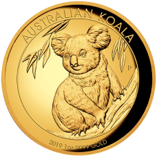 2019 $100 Koala High Relief Gold Proof