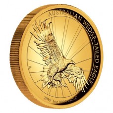 2019 $100 Wedgetail Eagle Gold High Relief Proof