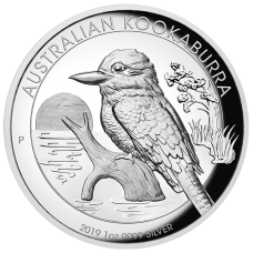 2019 $1 Kookaburra High Relief Silver Proof