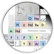 2019 $1 Periodic Table Silver Proof