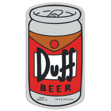 2019 $1 Simpsons - Duff Beer Silver Proof