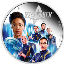 2019 $2 Star Trek Discovery Crew Silver Proof