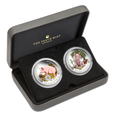 2019 $1 Wealth and Wisdom 2 coin silver set