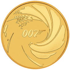 2020 $100 James Bond Gold Coin