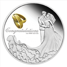 2020 $1 Wedding Silver Proof