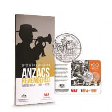 2015 Centenary of ANZACS Collection (With $1 and 14 x 20c Coins)