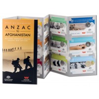 2016 ANZAC to Afghanistan Collection ( 10 x 20c, 4 x 25c coins)