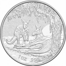 2018 $1 Kangaroo Silver Unc