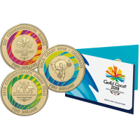 2018 $1 and $2 Commonwealth Games Set