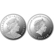 2019 $1 Double Header Silver Proof