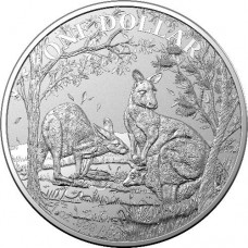 2019 $1 Kangaroo Silver Unc
