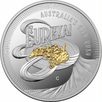 2020 $1 Australia's Gold Rush Silver Proof