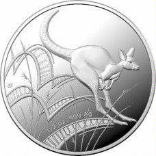 2021 $1 Kangaroo Fine Silver Proof