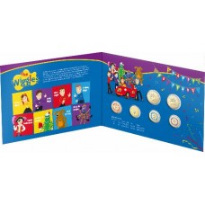 2021 $1 and $2 Wiggles Coin Set