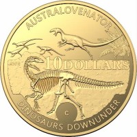 2022 $10 Dinosaurs Gold Proof