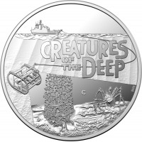 2023 $1 Creatures of the Deep Silver Proof