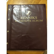 Renniks Banknote Album